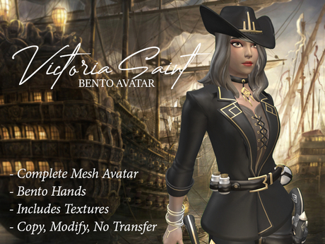 Second Life Marketplace - .:CQ:. Victoria Saint Bento Avatar